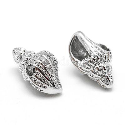 Латунные микро проложит класса ааа кубического циркония KK-P055-10P-NR-1