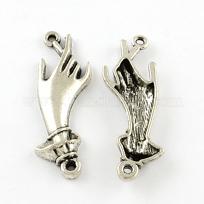 Соединители из цинкового сплава в тибетском стиле X-TIBEP-R334-233AS-RS-1