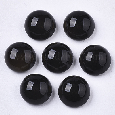 Полупрозрачные стеклянные кабошоны GLAA-T023-03D-1