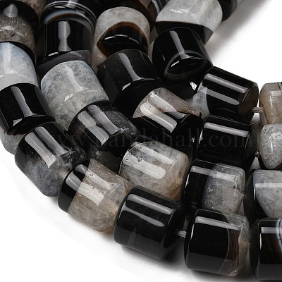 Природный агат бисер нитей&nbsp;G-F820-P01-01J-1