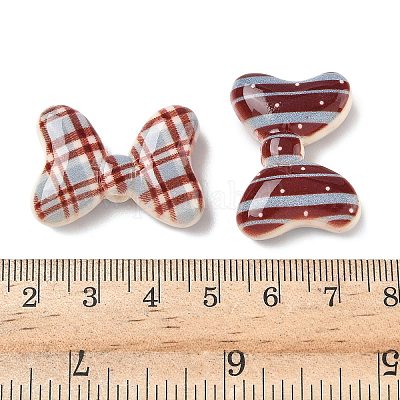 Печатные непрозрачные акриловые бусины OACR-I027-01A-02-1