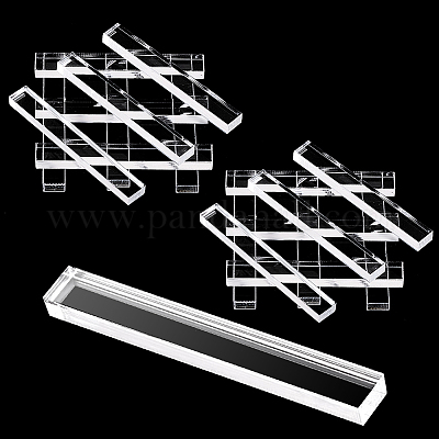 100 шт. прозрачные акриловые листы FIND-GA0007-20C-1