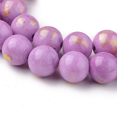 Природный нефрит машан бусины нитки G-F670-A09-8mm-1