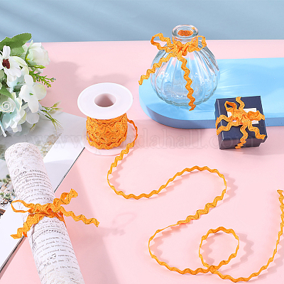 1 шт. блестящие волнистые полиэстеровые ленты OCOR-GF0003-01F-1