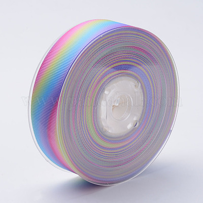 Полиэстер Grosgrain ленты ORIB-N0001-25mm-02-1