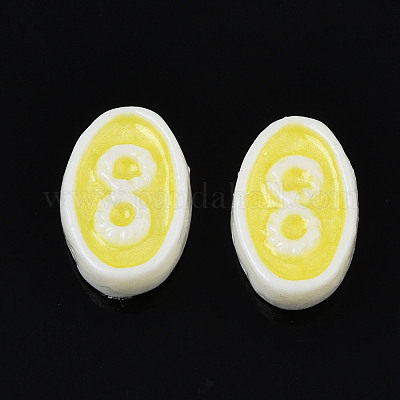 Непрозрачные кабошоны из смолы CRES-S302-59B-1