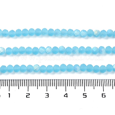 Прозрачные стеклянные бусины&nbsp;LS-EGLA-A044-T8mm-MB08-1
