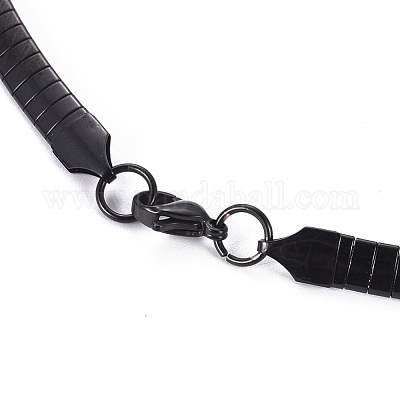 Комплекты украшений из ожерелий и браслетов из нержавеющей стали 304 SJEW-L144-A01-B-1