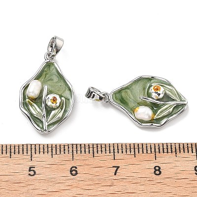 Латунь эмаль подвески KK-B129-25P-01-1