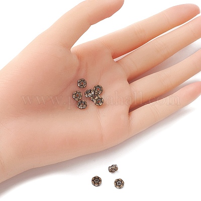 Латунные бусины разделители для поставки стразов RB-YW0001-05B-01AB-1