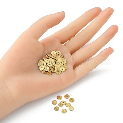 Spacer бисер латунные KK-YW0001-46-1