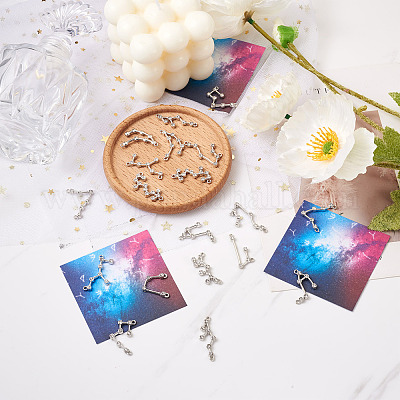 Сплав цинка со стеклянными стразами ювелирные изделия подвески аксессуары FIND-FW0001-04-1