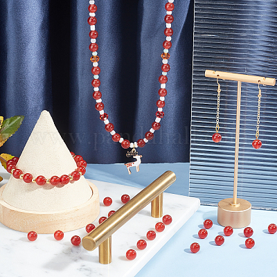 Природного сердолика нитей бисера&nbsp;G-AR0002-93-1