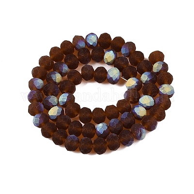 Прозрачные стеклянные бусины&nbsp;LS-EGLA-A044-T8mm-MB02-1