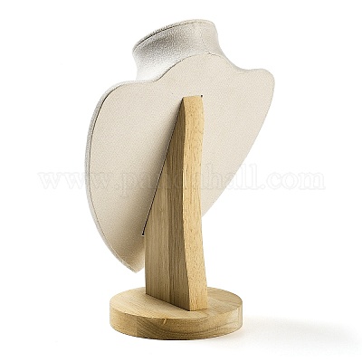 Стенды для ожерелья из микрофибры NDIS-P004-01C-02-1