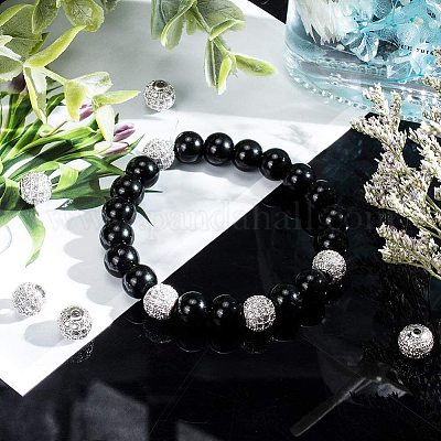 Стойки обшивки латунь кубического циркония бусы ZIRC-NB0001-05-1