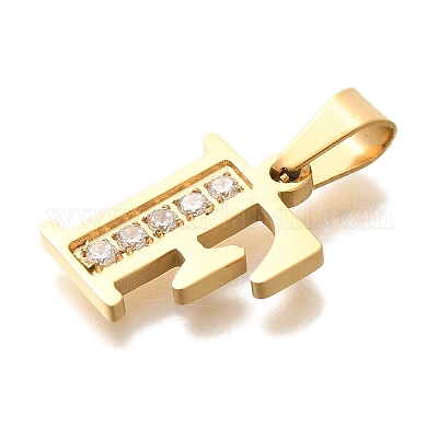 Подвески из нержавеющей стали 304 с ионным покрытием (IP) STAS-U035-01G-F-1