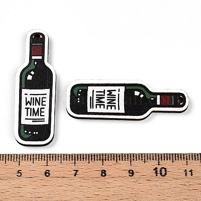 Печатные подвески дерева WOOD-T032-04G-1