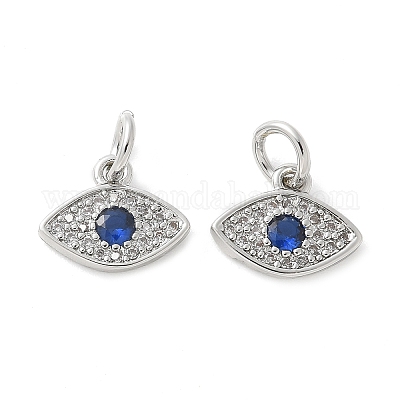 Латунные микро проложить кубического циркония подвески KK-U056-27P-1