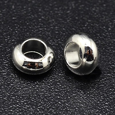 Латунь плоские круглые шариков прокладки KK-M085-10S-NR-1