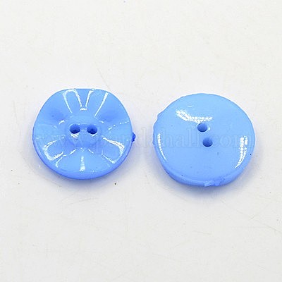 Акриловые швейные пуговицы  BUTT-E073-C-06-1