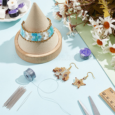 2 рулон ниток для бисероплетения из полиэстера со специальным покрытием OCOR-NB0002-06C-1