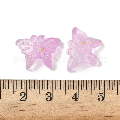 Стеклянные бусины GLAA-C039-01G-1