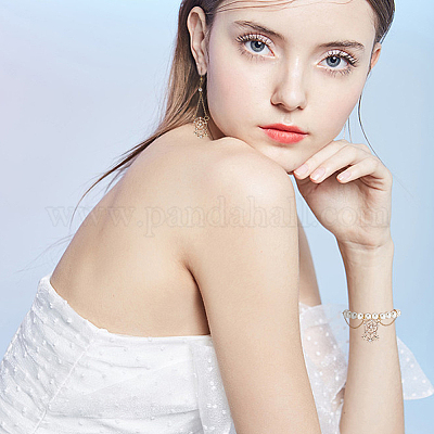 Латунные микропаве прозрачные подвески с фианитом KK-BC0010-45-1