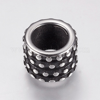 Бусины из нержавеющей стали 304&nbsp;STAS-F144-063AS-1