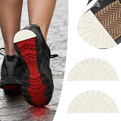 4 пакетик противоскользящая резиновая подошва для обуви AJEW-DJ0004-79B-1
