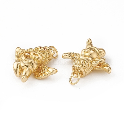 Кулоны из экологически чистой латуни KK-I698-22G-1