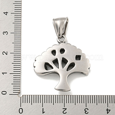 Винтажные подвески из хирургической нержавеющей стали 316 STAS-E212-42AS-1