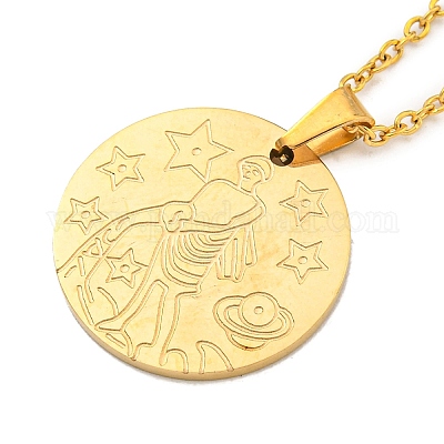 Ожерелья с подвесками в виде созвездий NJEW-S422-04G-11-1