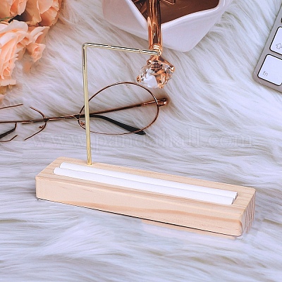 Подставки для сережек в форме буквы L из металла PW-WG2E3E8-01-1