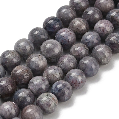 Природные иолит нитей бисера G-C259-B06-8mm-1