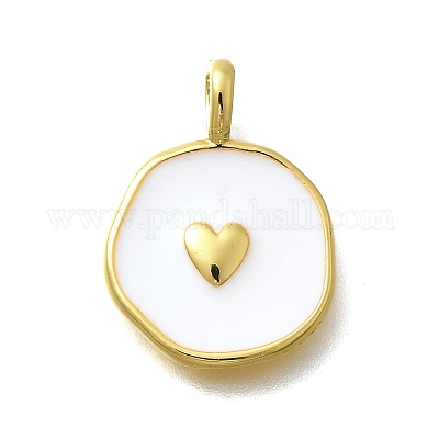 Латунь с эмалевыми подвесками KK-D295-31G-01-1