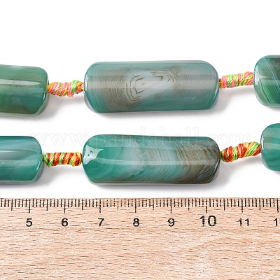 Chapelets de perles d'agate naturelle&nbsp;G-H342-B03-01-1