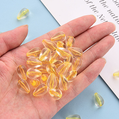 Прозрачные акриловые бусины TACR-S154-26A-81-1