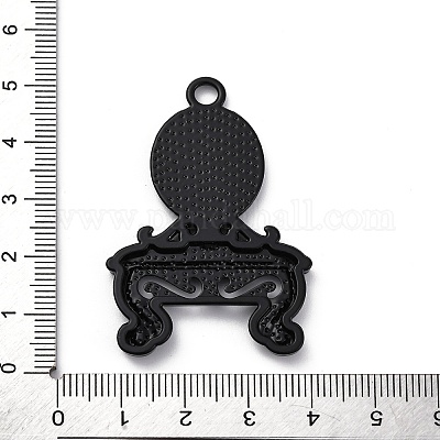 Подвески из стеклянного зеркала FIND-Z073-03EB-1