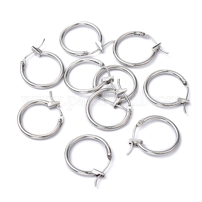 Латунные серьги обруча EC262-NF-1