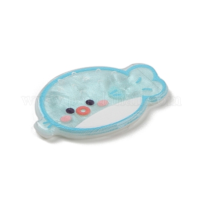 Cabochons en plastique acrylique&nbsp;OACR-R269-01B-1