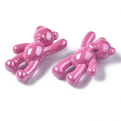 Непрозрачные акриловые подвески PACR-ZX016-08F-1