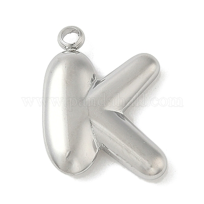 Подвески с инициалами из нержавеющей стали 304 STAS-S186-12K-P-1