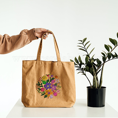 4 лист 11.6x8.2-дюймовых рисунков вышивки палочками и стежками DIY-WH0455-033-1