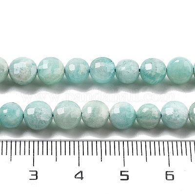 Природных амазонит бисер нитей G-C179-J01-01-1