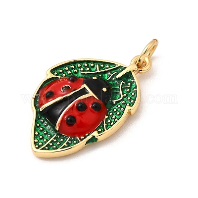 Латунь эмаль подвески KK-I359-03G-02-1