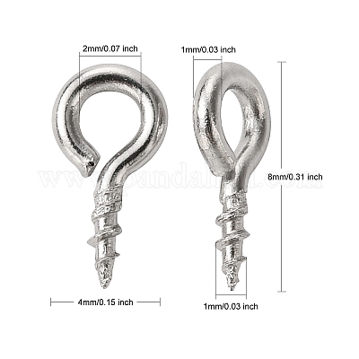 Устойчивая к потускнению нержавеющая сталь 304 с винтовыми ушками и штифтами X-STAS-Q224-03A-1