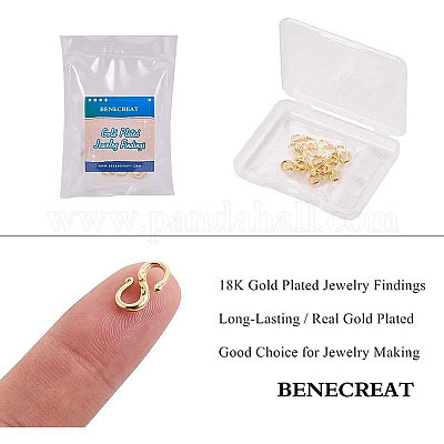 Крючки и S замочки-крючки KK-BC0003-76G-1