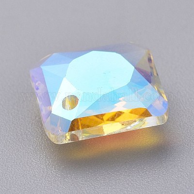 Стеклянные стразы подвески RGLA-A024-I03-001SI-1