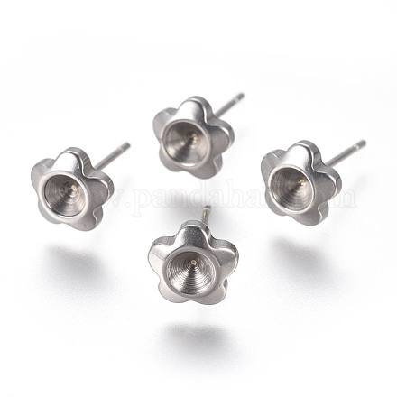 Componentes de oreja de 304 acero inoxidable STAS-F222-035-1